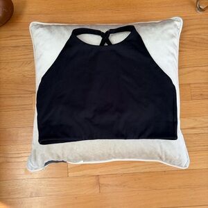Girlfriend Collective Essential Black Top( sports bra)